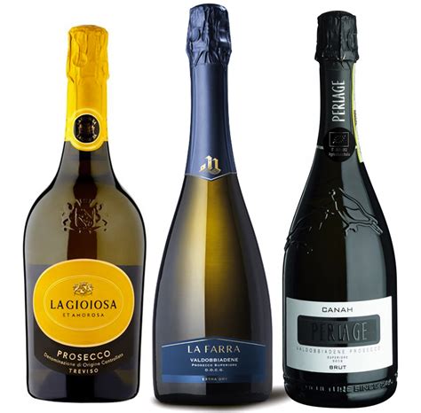 italian proseccos.